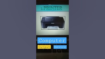 !! Computer Output Device !! #short