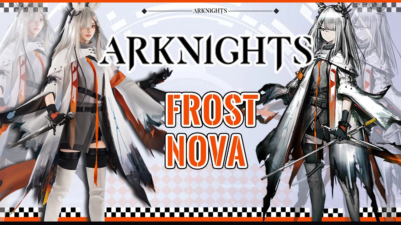 【SanyMuCos】❄️ Arknights CosplayFrostNova Cosplay Costume Premium Edition — Showcase ❄️