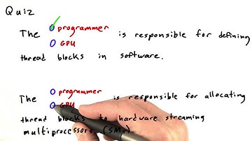 Another Quiz On Thread and Blocks - Solution - Intro to Parallel Programming