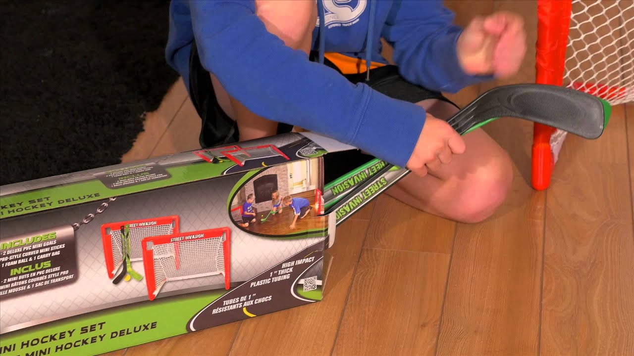 STREET INVASION ENSEMBLE DELUXE POUR MINI HOCKEY YouTube