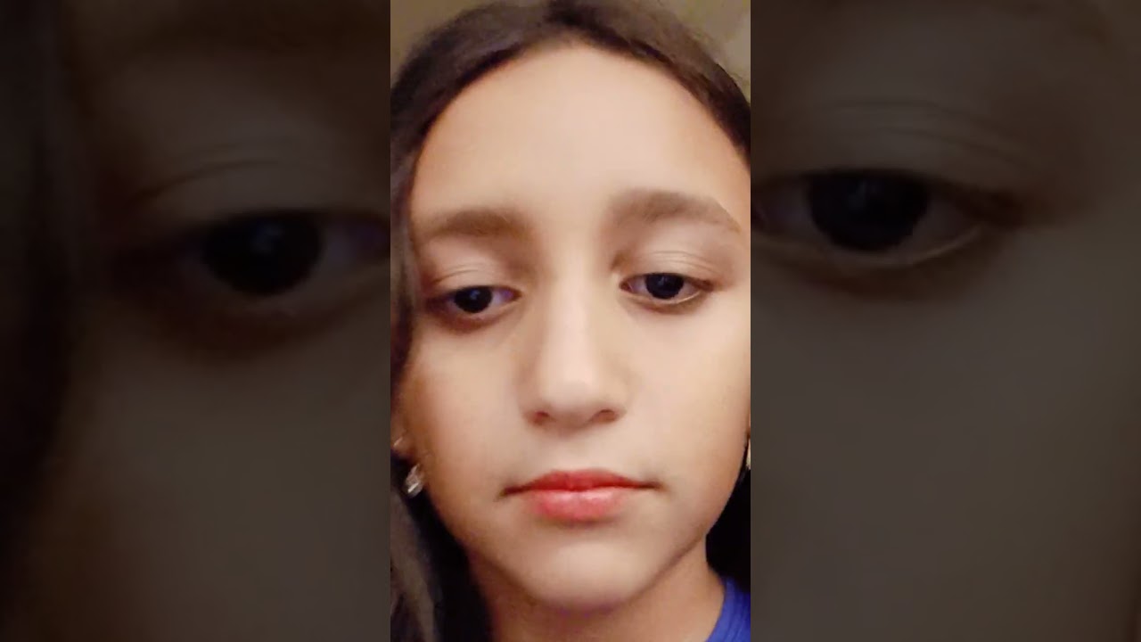 trying the face zoom filter 