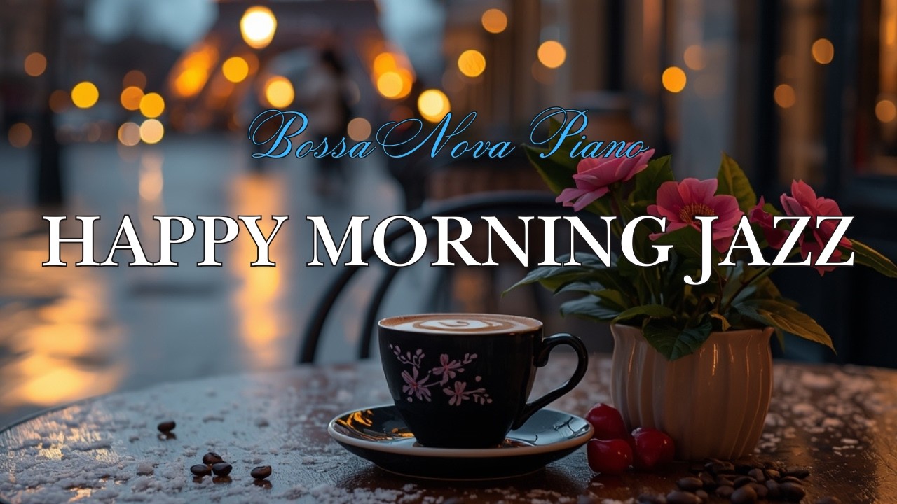 Happy February Jazz☕ Winter Morning Jazz Cafe & Delicate Bossa Nova Piano Music for Good Mood
