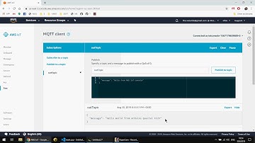 PlatformIO Arduino - Quectel EC25 - MQTT Amazon IoT