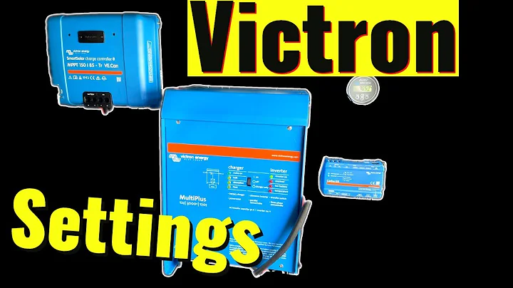 VICTRON settings and installing a Cerbo GX - Why N...