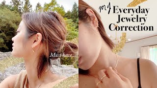 【Everyday Jewelry Collection】毎日のアクセサリーとお気に入りジュエリー紹介✨プチプラ