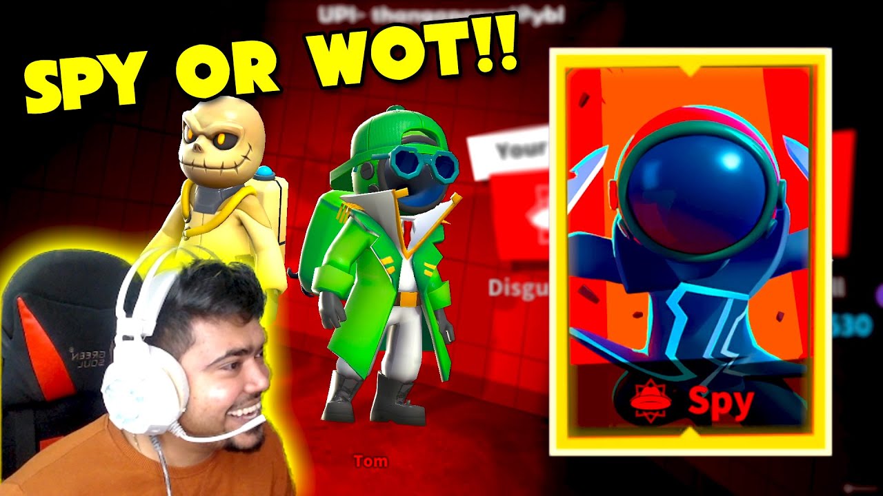 Playing with SPY Role like Pro for the First Time🔥🤣
