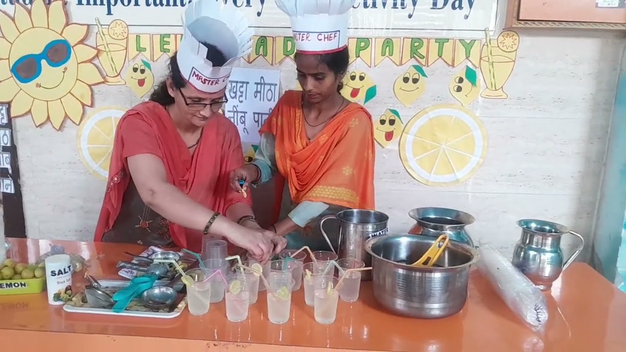 ÖPS Activity:-खट्टा मीठा नींबू पानी 🥤 