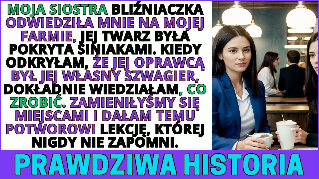 Usłyszałam pukanie do drzwi o północy. Na progu stała moja siostra bliźniaczka – z opuchniętą twarzą, pękniętą wargą i łzami w oczach. „Aleksandra, on mnie bije” – wyszeptała, a ja poczułam, jak...