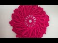 Easy crochet flower tutorial, beginners friendly.