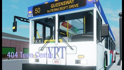 POV Day Bus Drive: 2008 New Flyer D40LF on 50 Queensway | Roblox