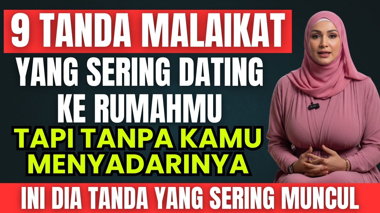 🔥SUBHANALLAH..!! Inilah 9 Tanda Tanda Malaikat Sering Datang Kerumahmu Tanpa Kamu Sadari 🔥
