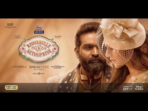 Annabelle Sethupathi | Sneak Peek Tamil  | Vijay Sethupathy, Taapsee Pannu | Sep 17