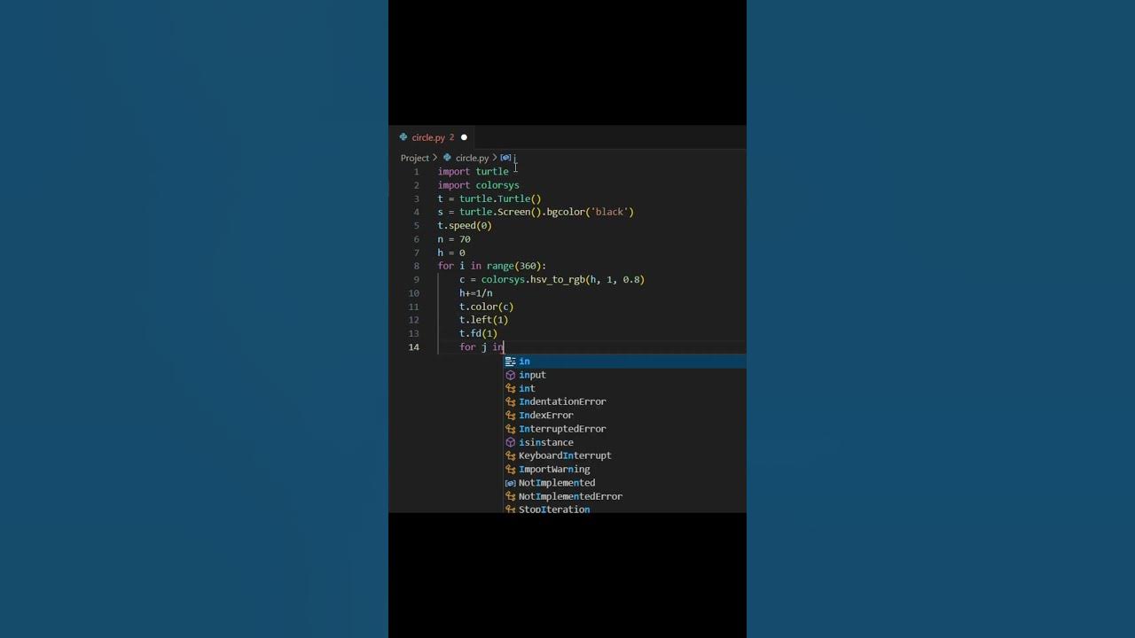 How to print a rgb colored circle by using python || Python tutorials ...