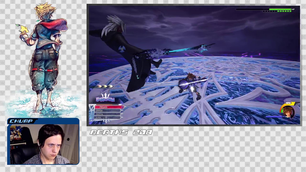 Kingdom Hearts 3 Critical Mode End Screen