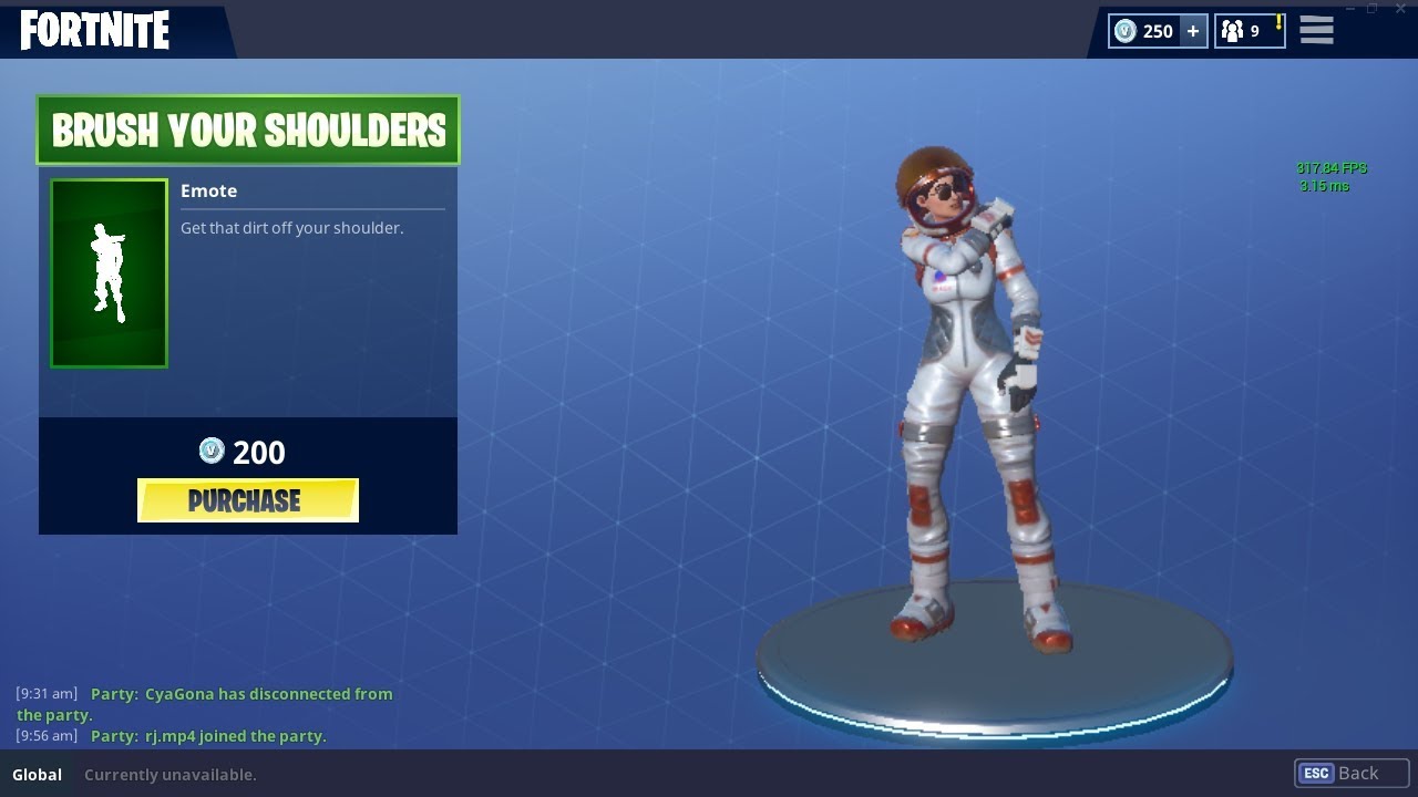 FORTNITE AWESOME NEW EMOTE! 'BRUSH YOUR SHOULDERS' ONLY ... - 1280 x 720 jpeg 84kB