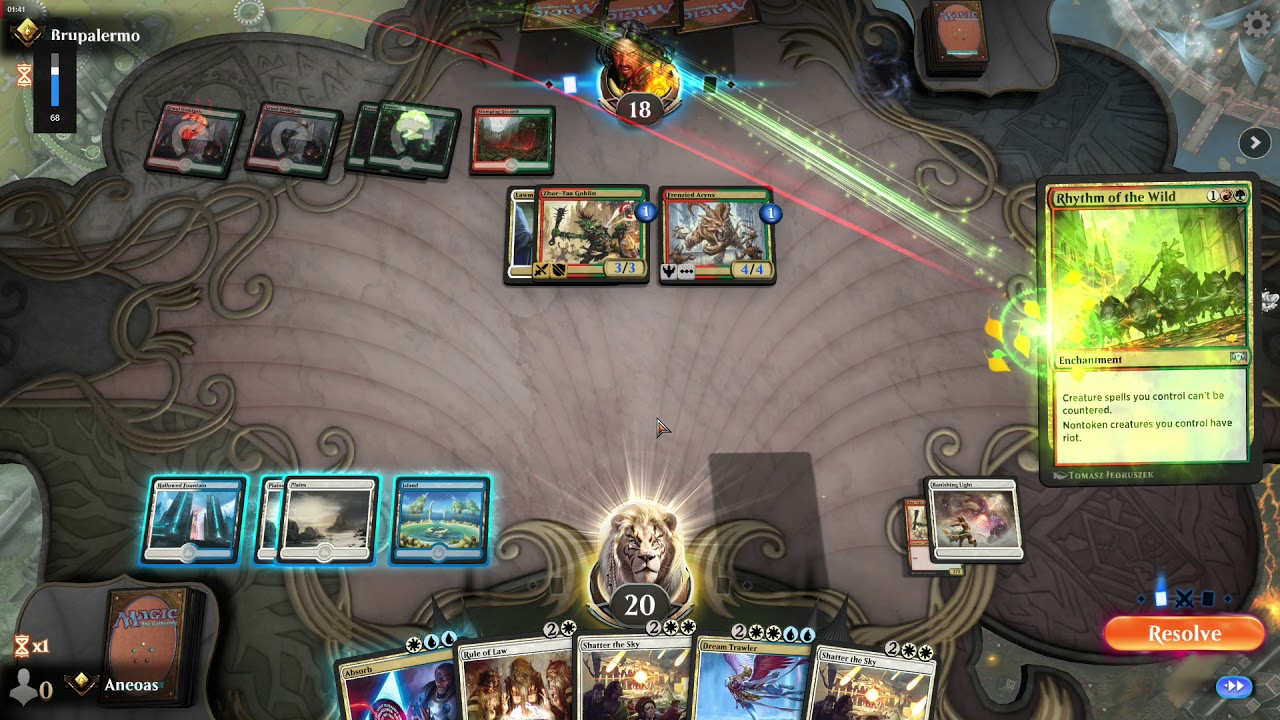 Azorius standard 2020 MTG Arena ranked #16