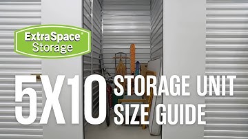 5x10 Storage Unit Size Guide