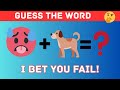 99% Fail This Emoji Quiz! Can You Guess The Compound Words?