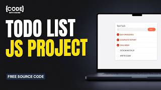How To Make Todo-List Using HTML CSS & JS + Free source Code Todo List App Using Html Css Javascript Full Source Code Available