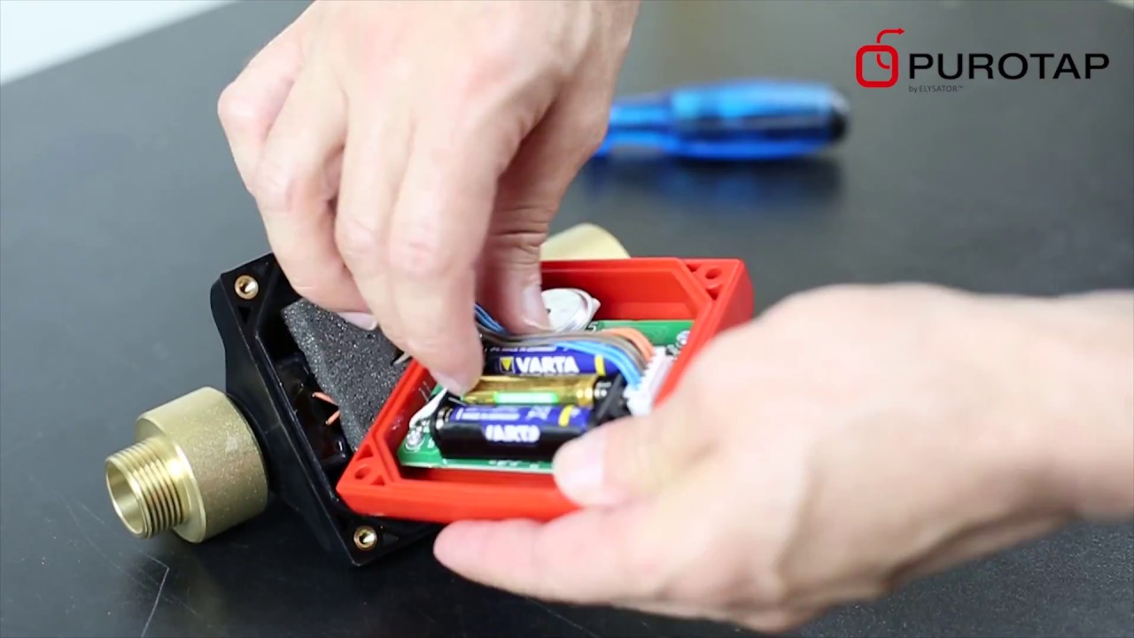 PUROTAP Messzähler – Batteriewechsel - YouTube