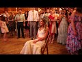 Groom sings Hallelujah verses to his bride