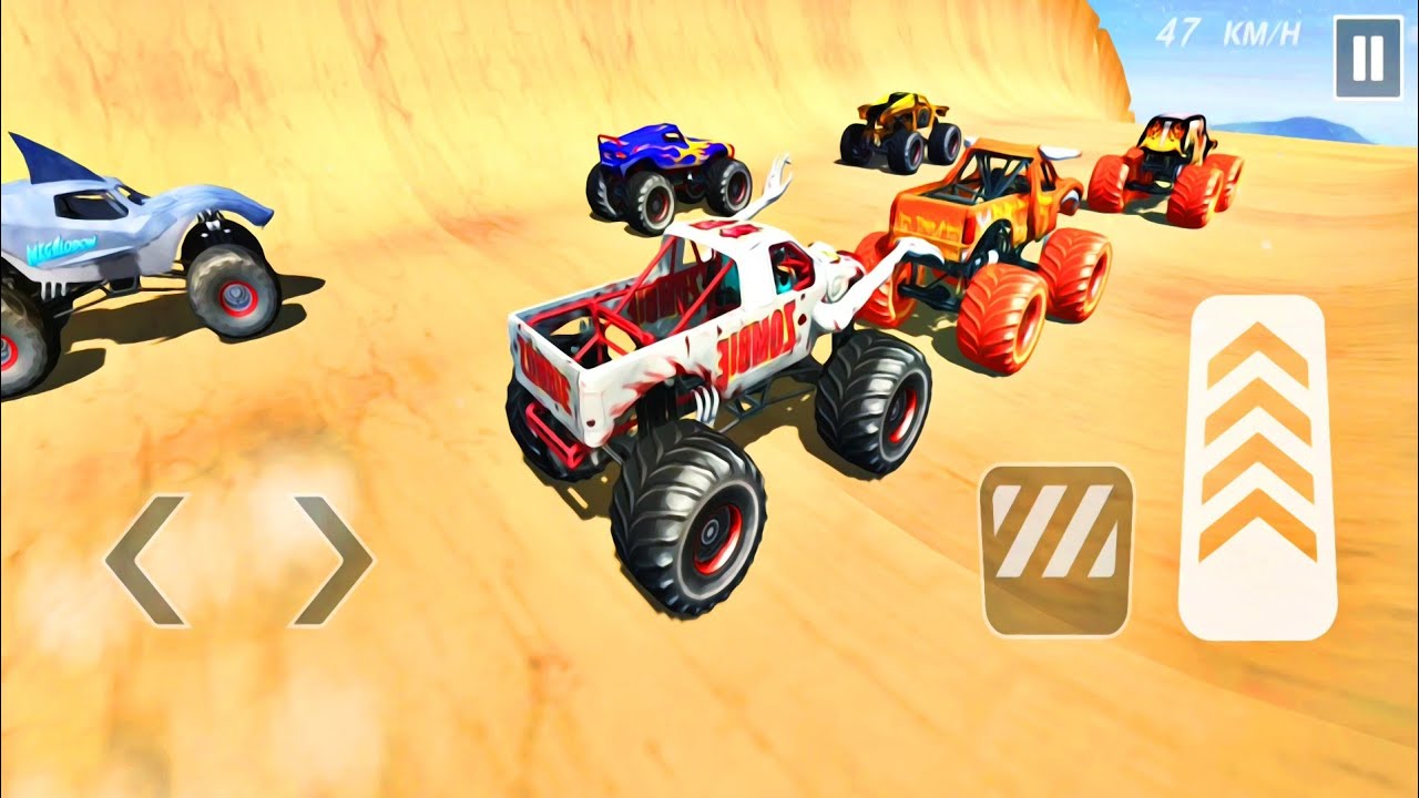Monster Truck Mega Ramp Impossible Stunts 🚛 Extreme GT Car Jump | Android Gameplay – Part 5