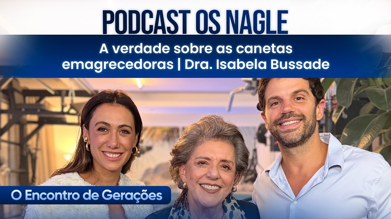 Capa do episódio: O que ninguém te conta sobre emagrecimento — endocrinologista Isabela Bussade