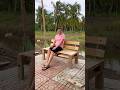 Làm ghế tựa lưng bằng Pallet #ngocdiepvlog #shorts
