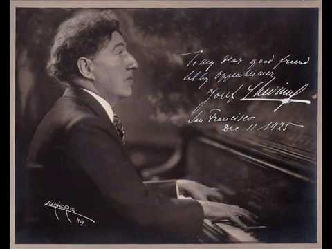 Josef Lhévinne performs Chopin - Broadcasts & Studio recordings from the 1930's