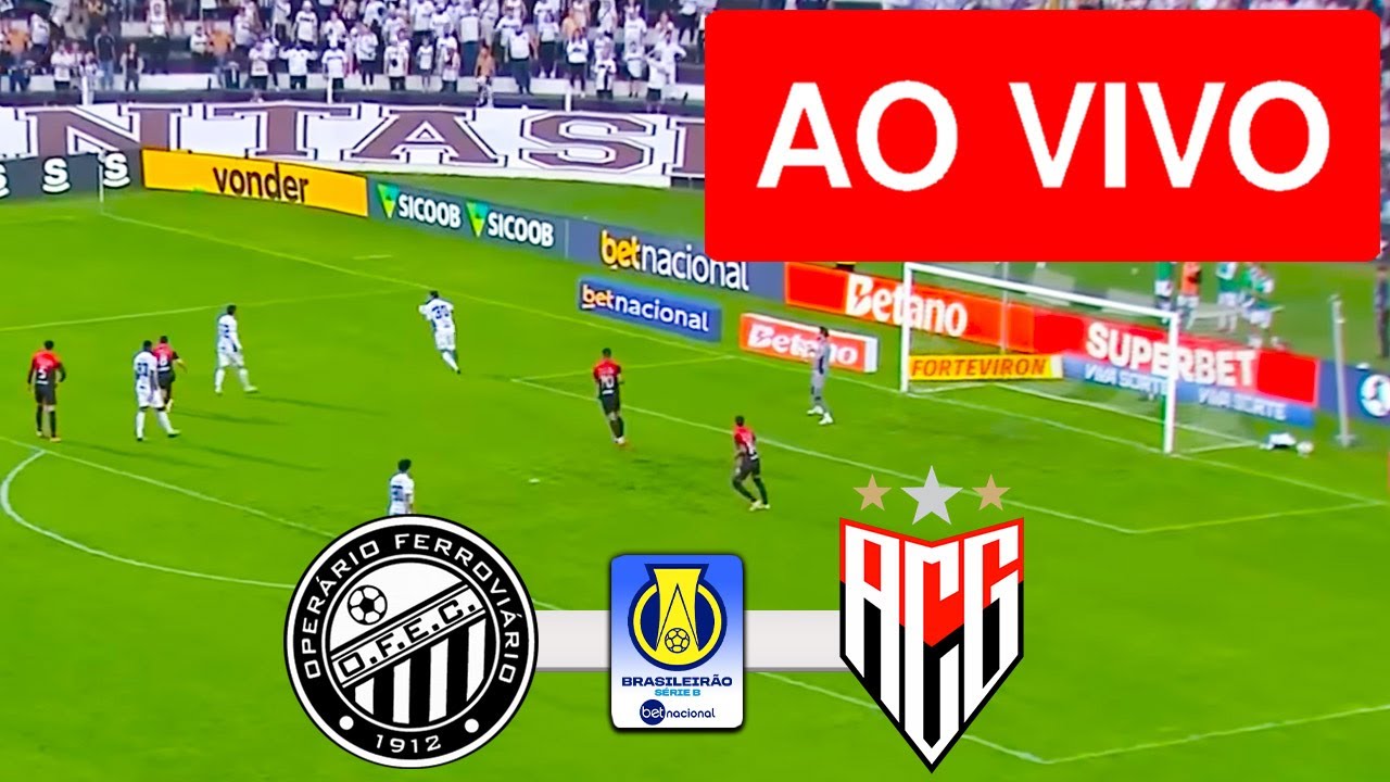 OPERARIO X ATLETICO-GO AO VIVO (COM IMAGENS !!!) CAMPEONATO BRASILEIRO ...