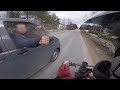 Epic Moped Police Chase Getaway | Pepper spray on the FACE! | 77cc Stage6 Derbi