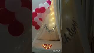 birthday decoration ideas for wife /husband #birthday #decoration