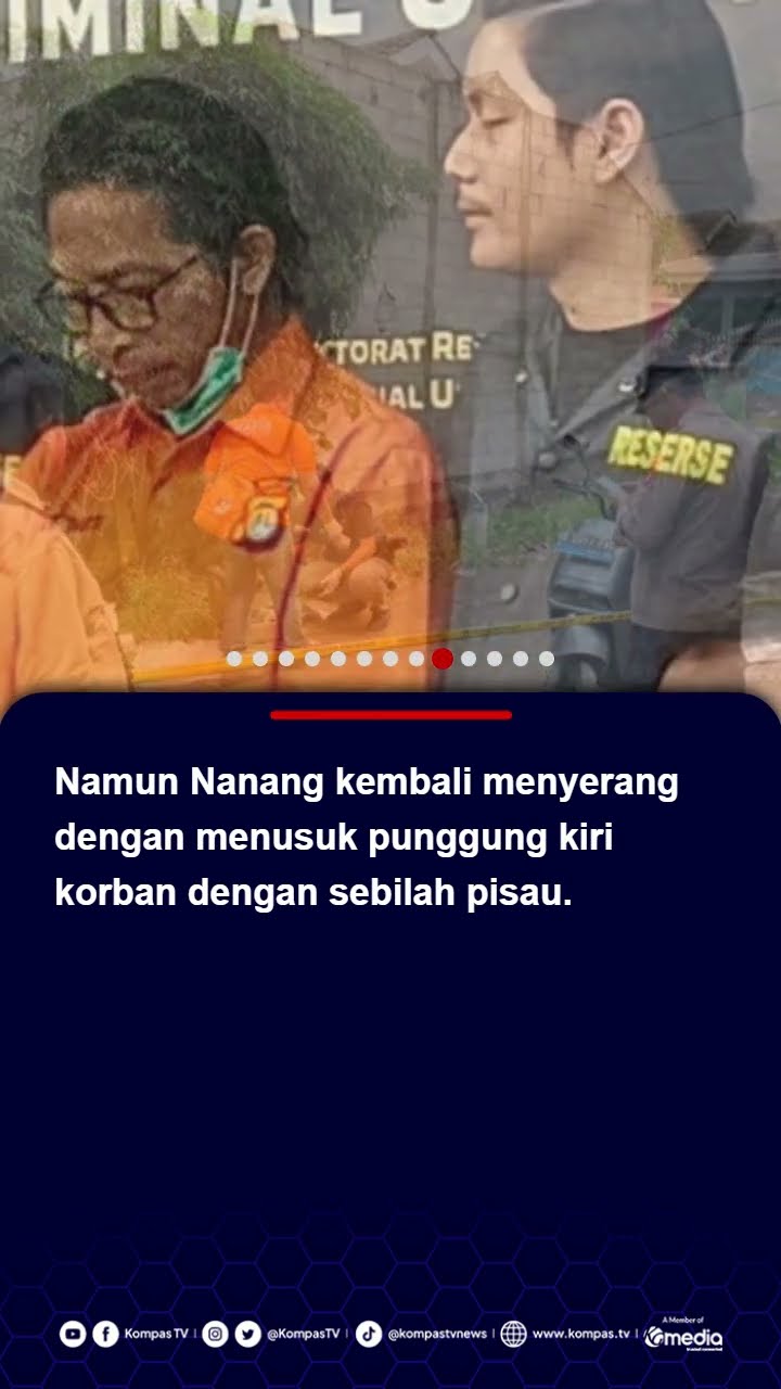 Motif Nanang Gimbal Bunuh Aktor Sandy Permana, Berawal dari Tatapan Sinis #sandypermana #pembunuhan