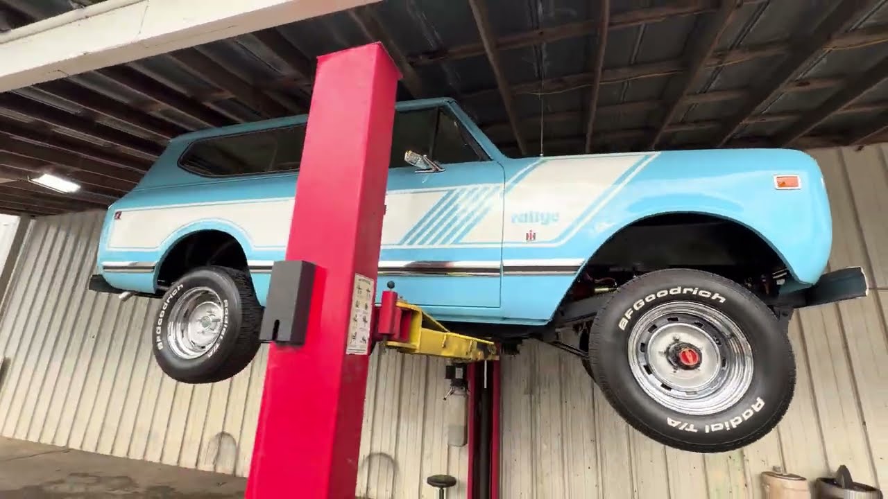 1979 International Scout Undercarriage! ￼57K Miles - Jaw Dropping Results!!  ￼