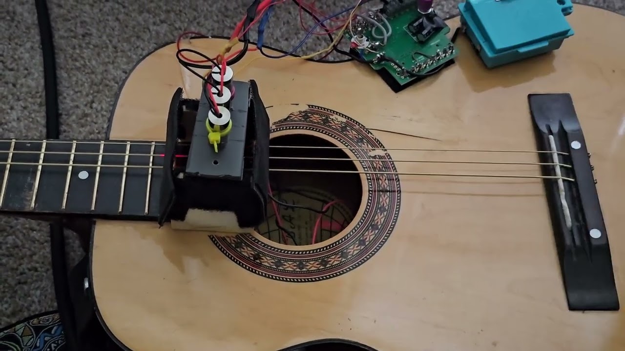 Laser guitar + String-sequencer