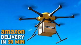 Amazon First Drone Delivery! The Drone Is Live And Works Like A Dream