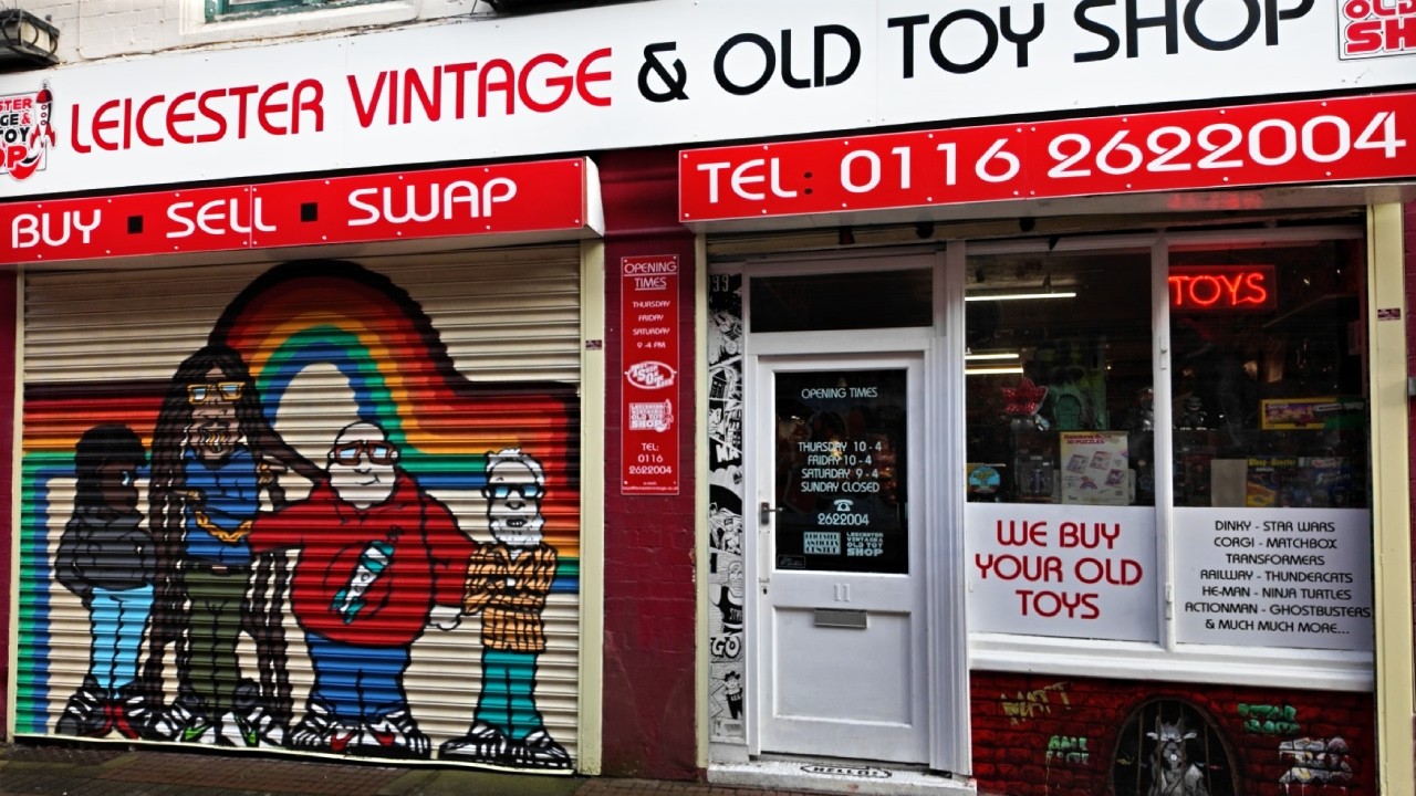 Discovering MAGICAL Toys at Leicester Vintage Toy Shop