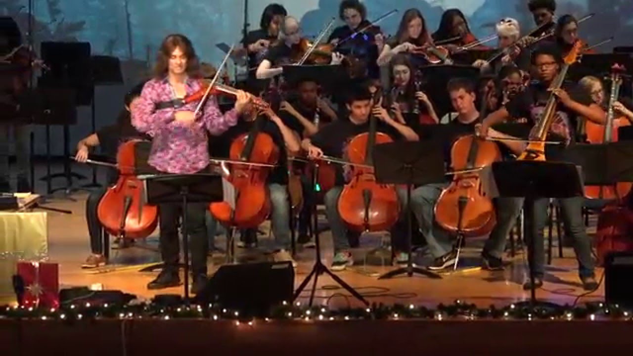 mark wood the western branch high school orchestra trans siberian orchestra christmas canon