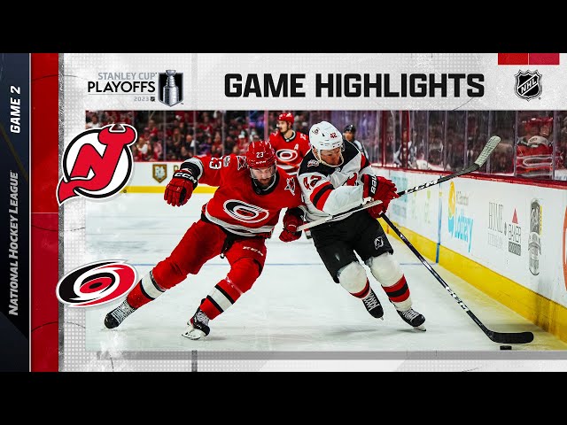 Hurricanes, Devils meet in 2nd round of NHL playoffs