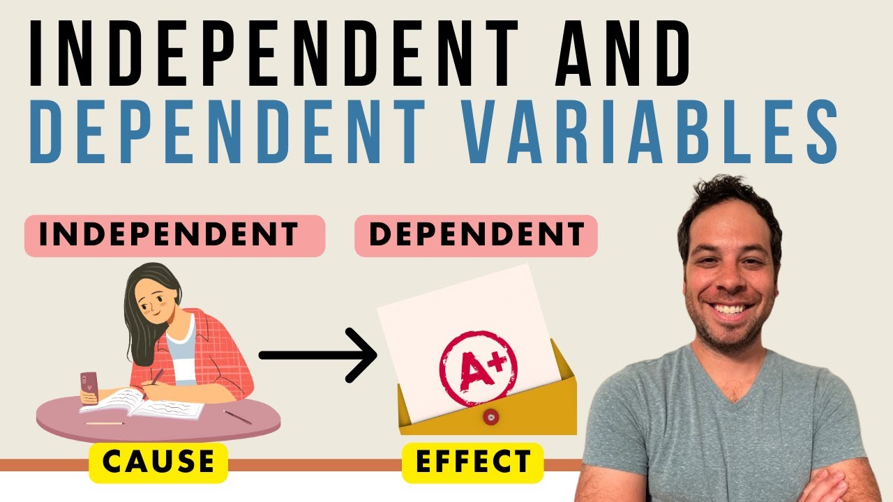 research paper with independent and dependent variables