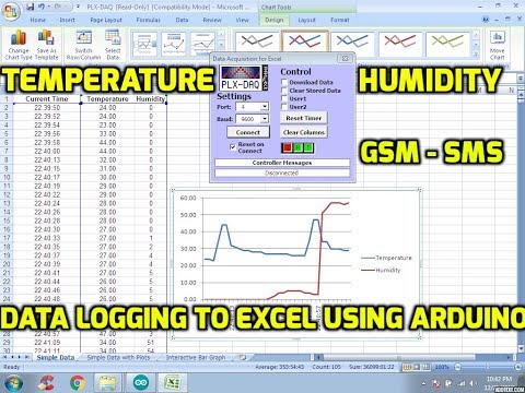 Arduino data acquisition into excel for mac pdf