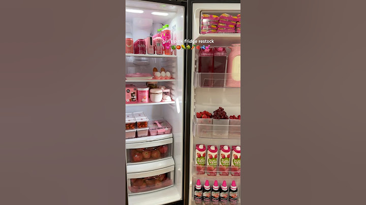 girl’s PINK fridge restock #asmr #restock #fridge #shorts #pink #gorltalk #thatgirl