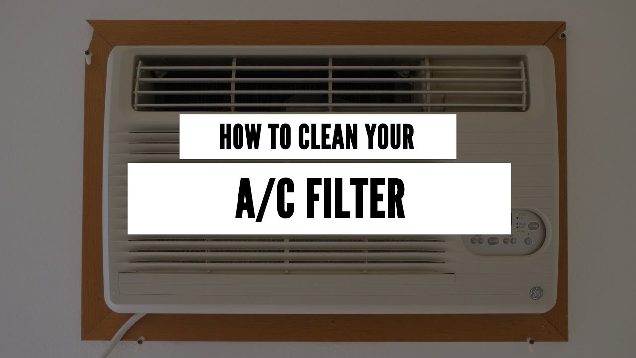 AC Filter Cleaning YouTube