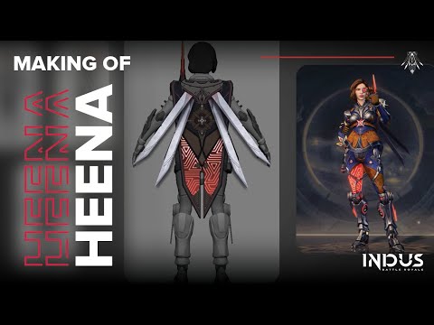 Heena meets Heena | Making of Heena’s Avatar in Indus