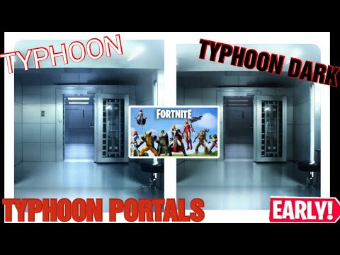 NEW *TYPHOON* PORTALS LEAKED WITH TWO TEXTURE SOUNDS! (TERMINATOR PORTAL)- FORTNITE SEASON 5