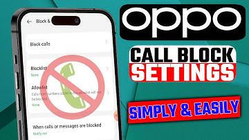 How To Block Call In Oppo Reno 10 | Reno 10 Pro 5G