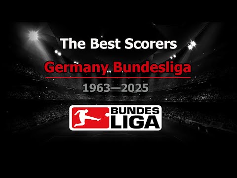 Germany Bundesliga The Best Scorers 1963 2025 