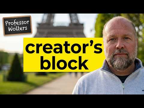 How to Get Over Creator's Block as a YouTuber
