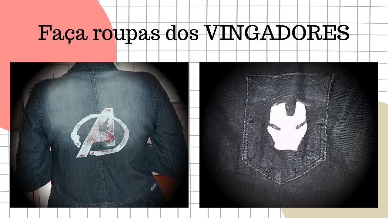 Diy Arrase Com Roupas Dos Vingadores Gastando 7 Reais Video Como Fazer - ensinando como fazer blusa do bts no roblox youtube