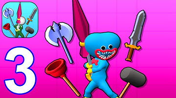 Draw Weapon 3D - Gameplay Walkthrough Part 3 All Levels 21-33 (Android,iOS)